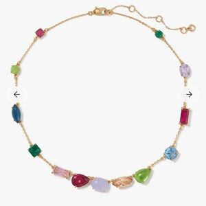 Kate Spade Showtime scatter necklace new with tags